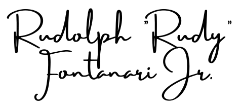 Rudolph Fontanari Name Logo